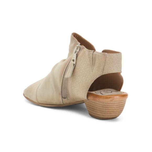 MIZ MOOZ Linen Leather Carla Low Heels - Picture 2 of 2